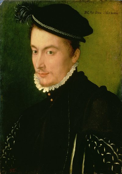 Francois de Valois, Duke of Alencon, 1560s by French School